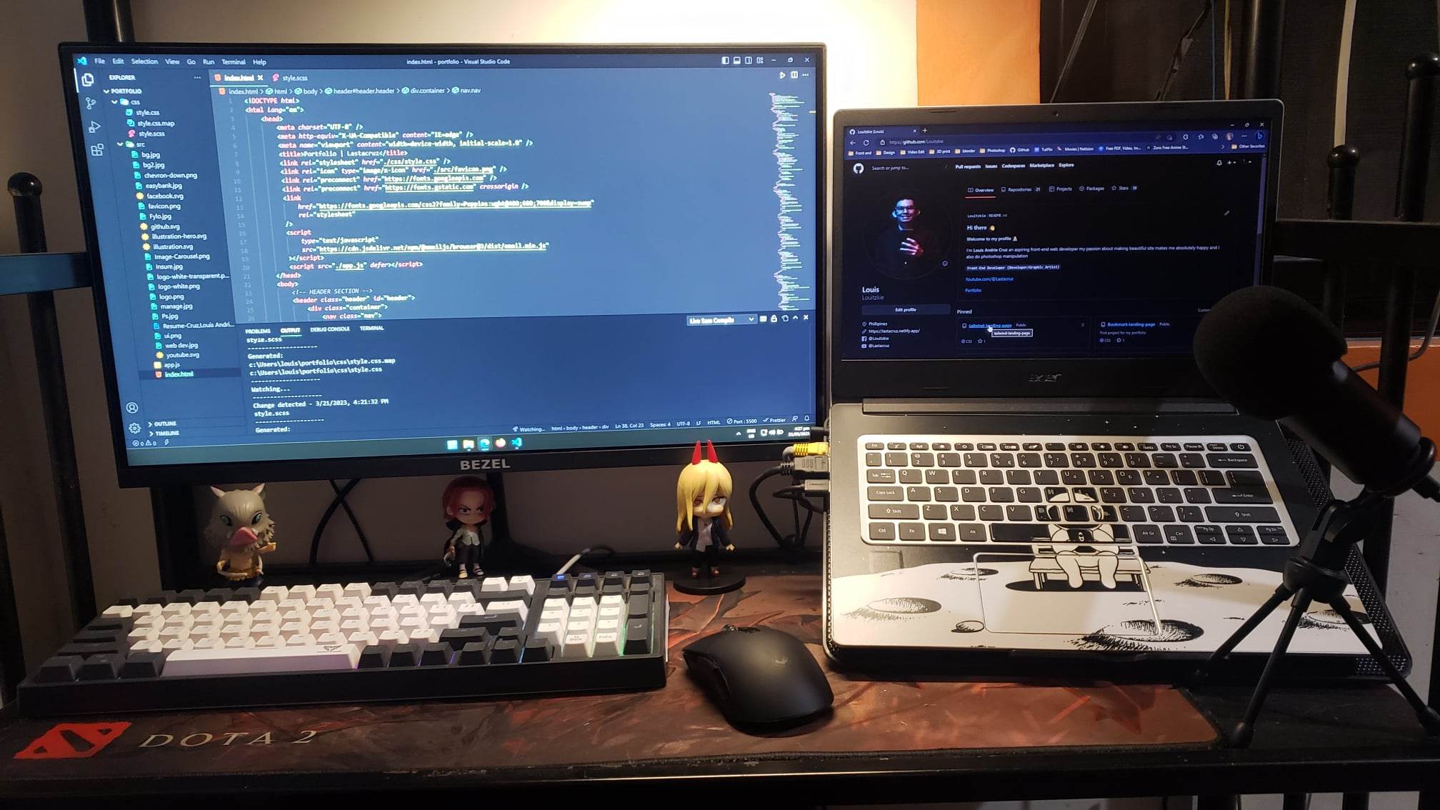 This is my work-station setup